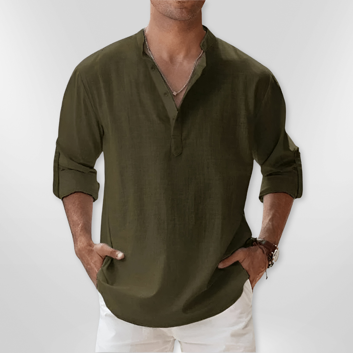 DOMENICO | CAMICIA LINO UOMO