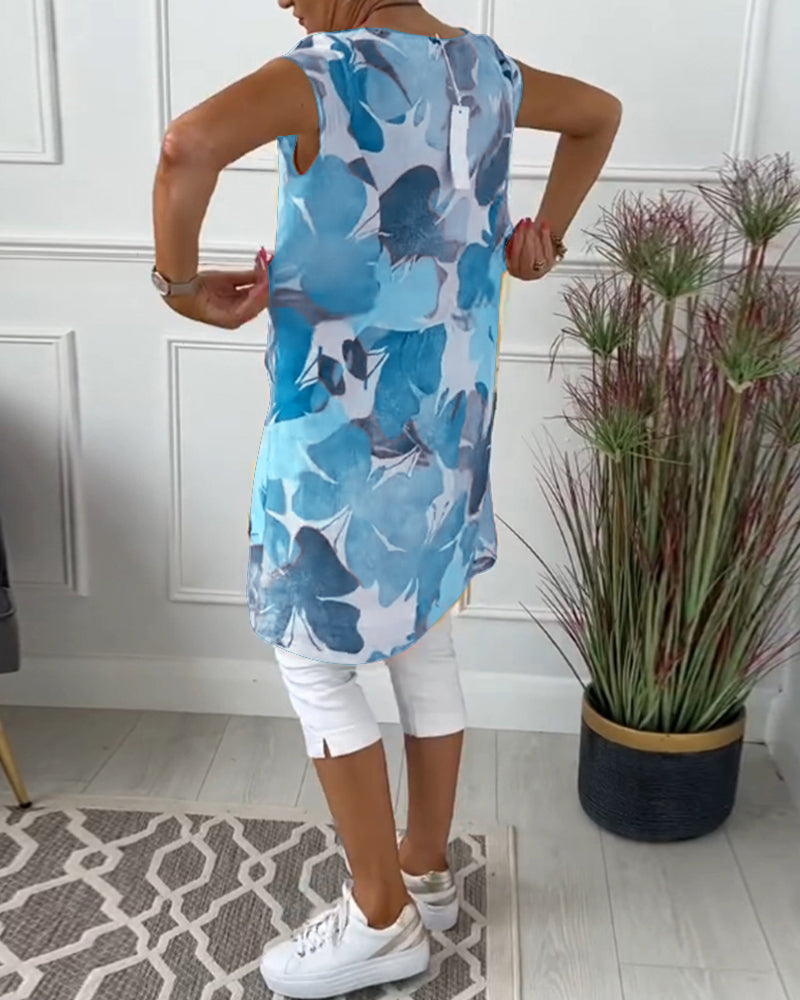 GIULIA | ABITO MIDI FLOREALE CASUAL