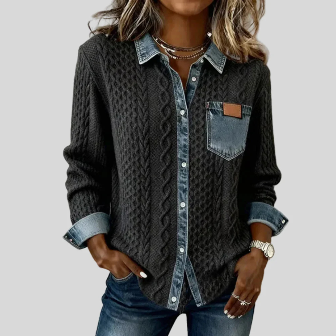 ROBERTA | CAMICIA DALLA STRUTTURA RILASSATA