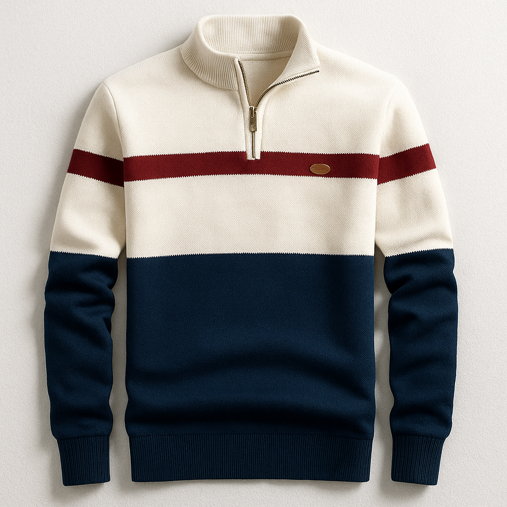 GABRIELE | HERITAGE QUARTER-ZIP PULLOVER