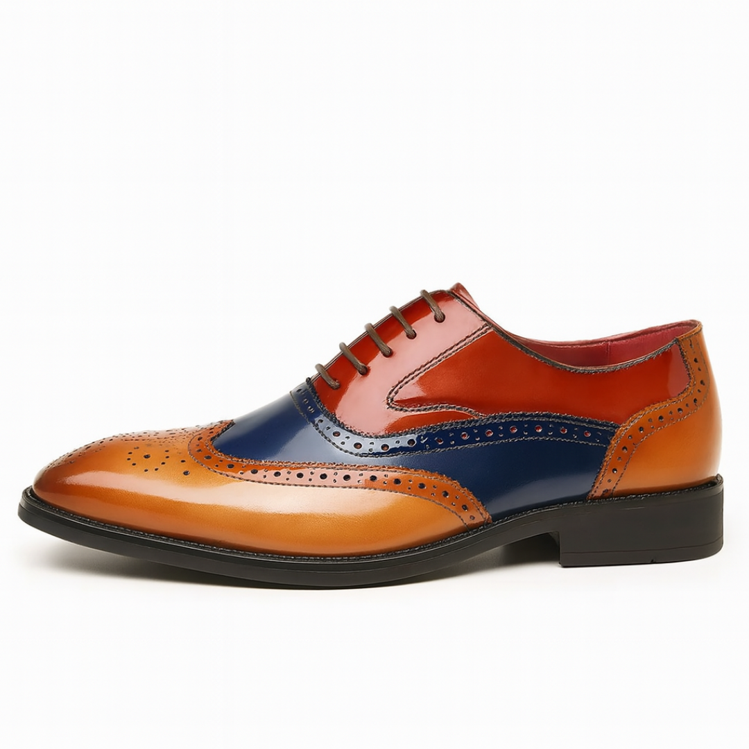 MICHELE | BROGUE CON PUNTA A ALETTA STILE VINTAGE