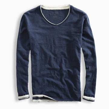 MILO | MAGLIA A MANICHE LUNGHE IN COTONE