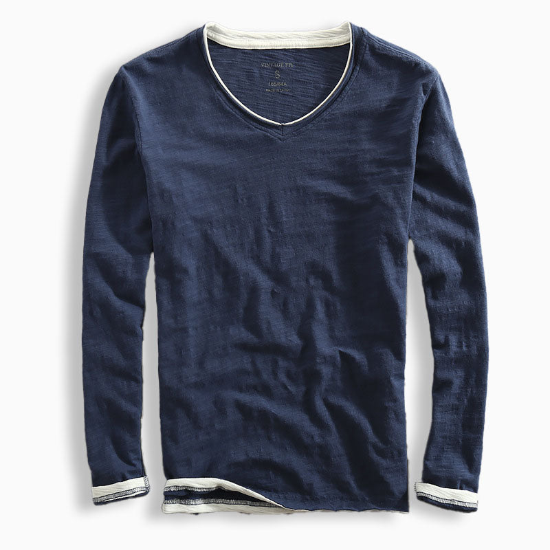 MILO | MAGLIA A MANICHE LUNGHE IN COTONE