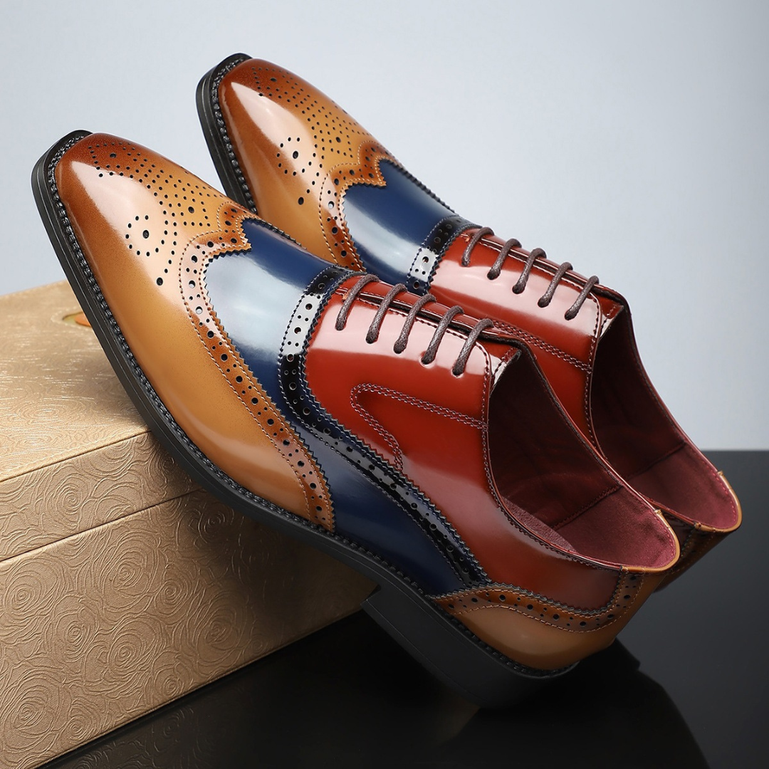 MICHELE | BROGUE CON PUNTA A ALETTA STILE VINTAGE