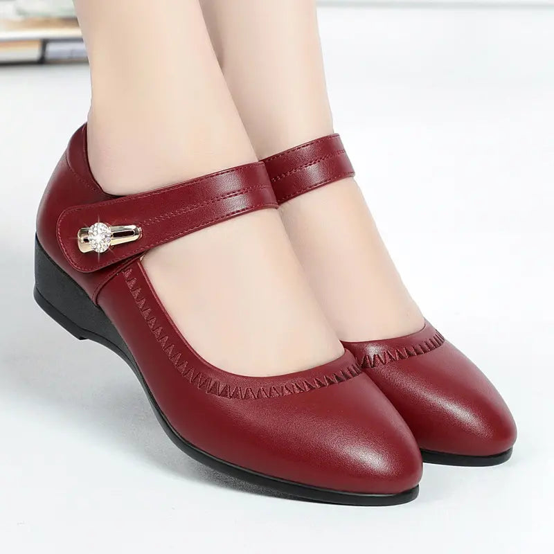ELEONORA | SCARPE CON TACCO MEDIO E CINTURINO