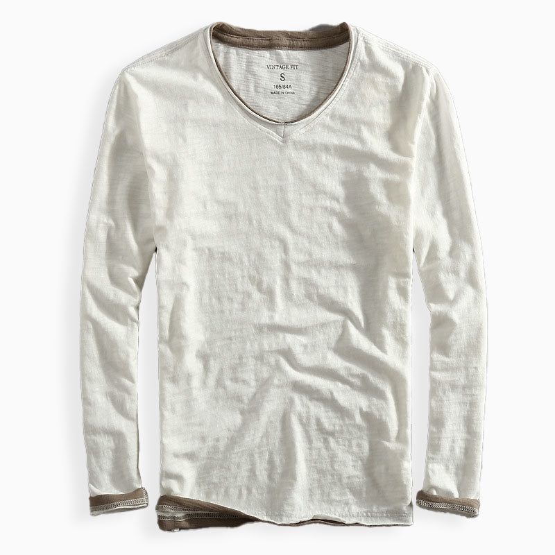 MILO | MAGLIA A MANICHE LUNGHE IN COTONE