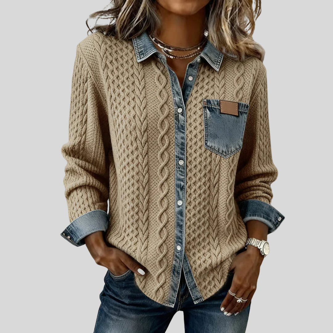 ROBERTA | CAMICIA DALLA STRUTTURA RILASSATA