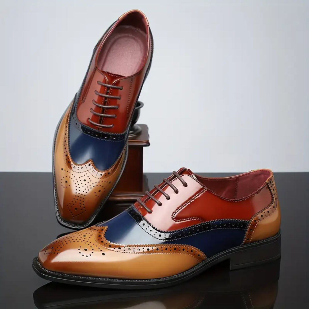MICHELE | BROGUE CON PUNTA A ALETTA STILE VINTAGE