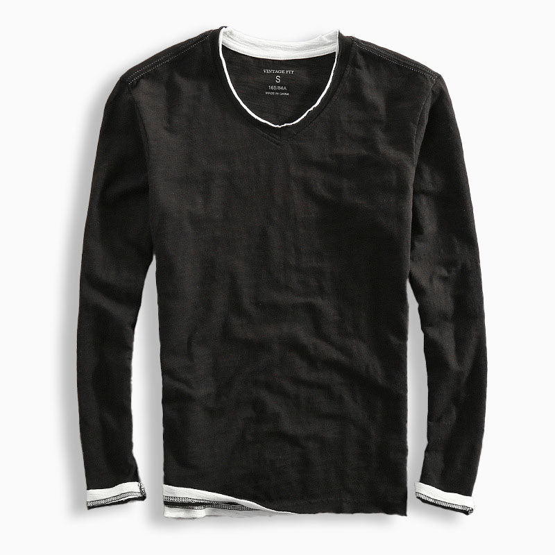 MILO | MAGLIA A MANICHE LUNGHE IN COTONE