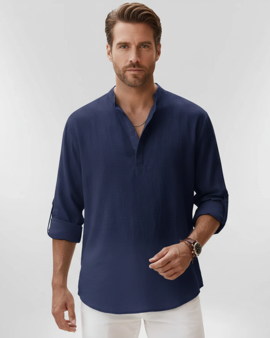 DOMENICO | CAMICIA LINO UOMO