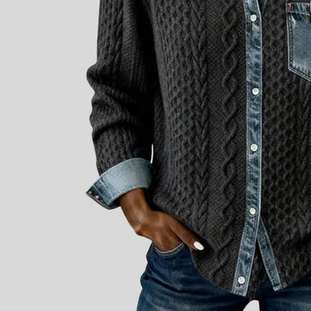 ROBERTA | CAMICIA DALLA STRUTTURA RILASSATA