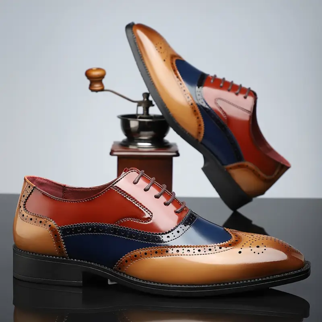 MICHELE | BROGUE CON PUNTA A ALETTA STILE VINTAGE
