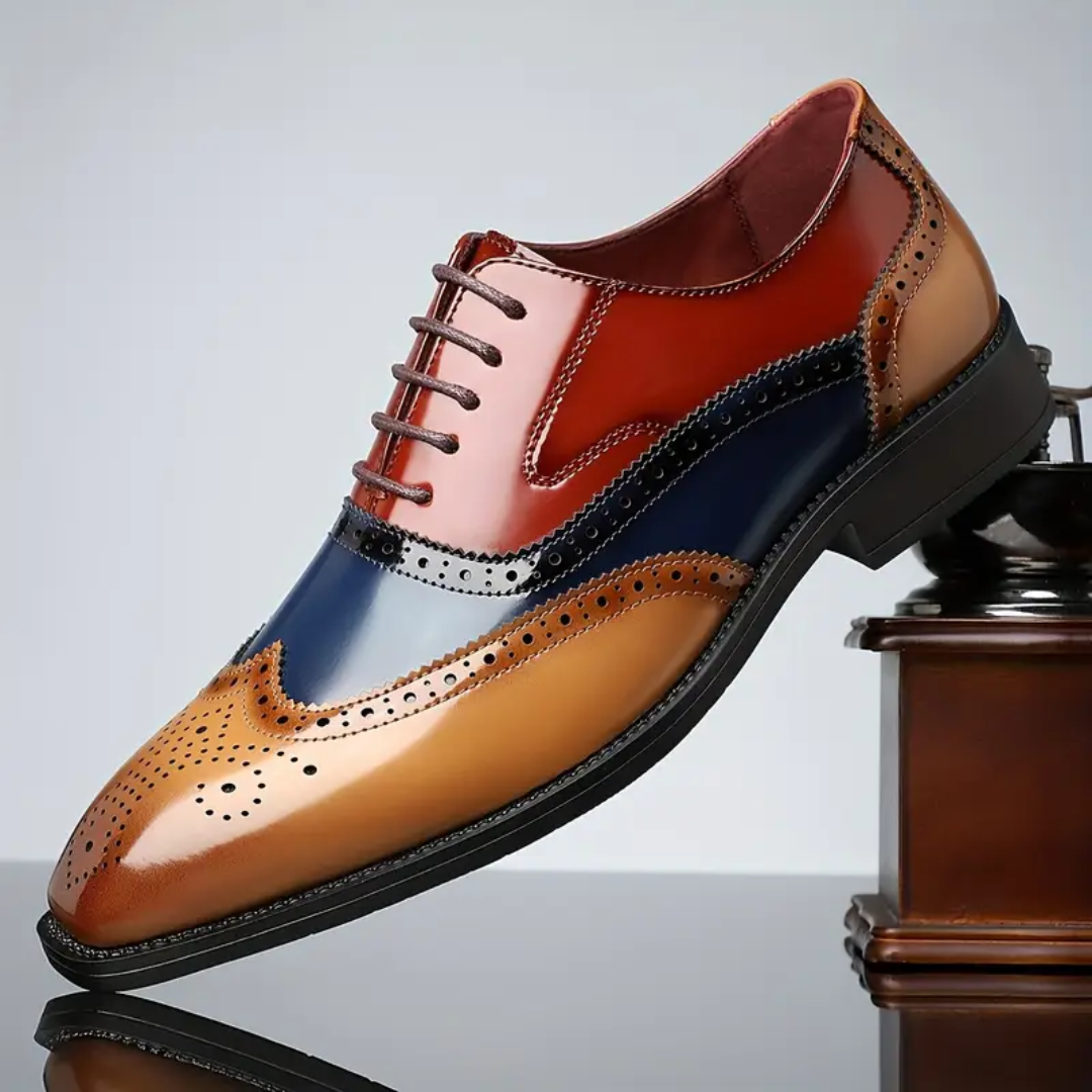 MICHELE | BROGUE CON PUNTA A ALETTA STILE VINTAGE