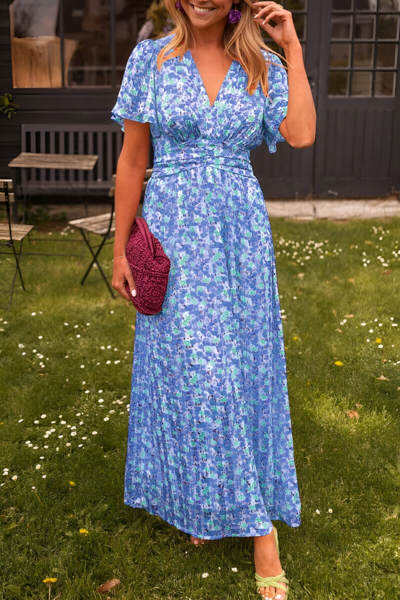 CHIARA | ABITO MAXI FLOREALE