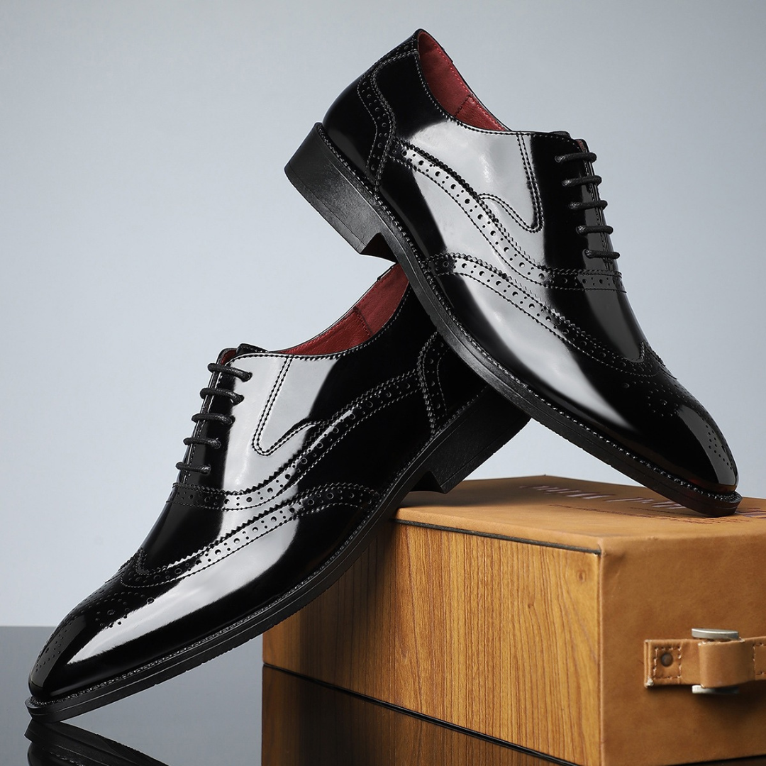 MICHELE | BROGUE CON PUNTA A ALETTA STILE VINTAGE