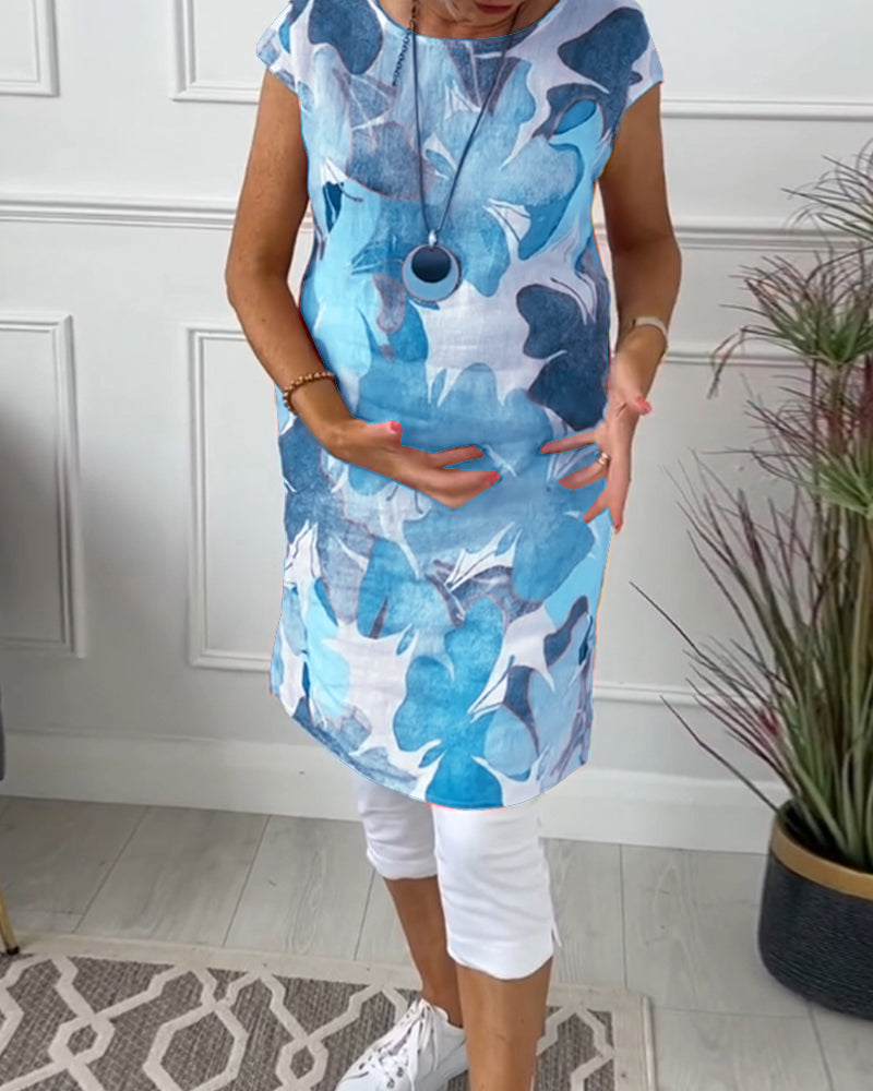 GIULIA | ABITO MIDI FLOREALE CASUAL
