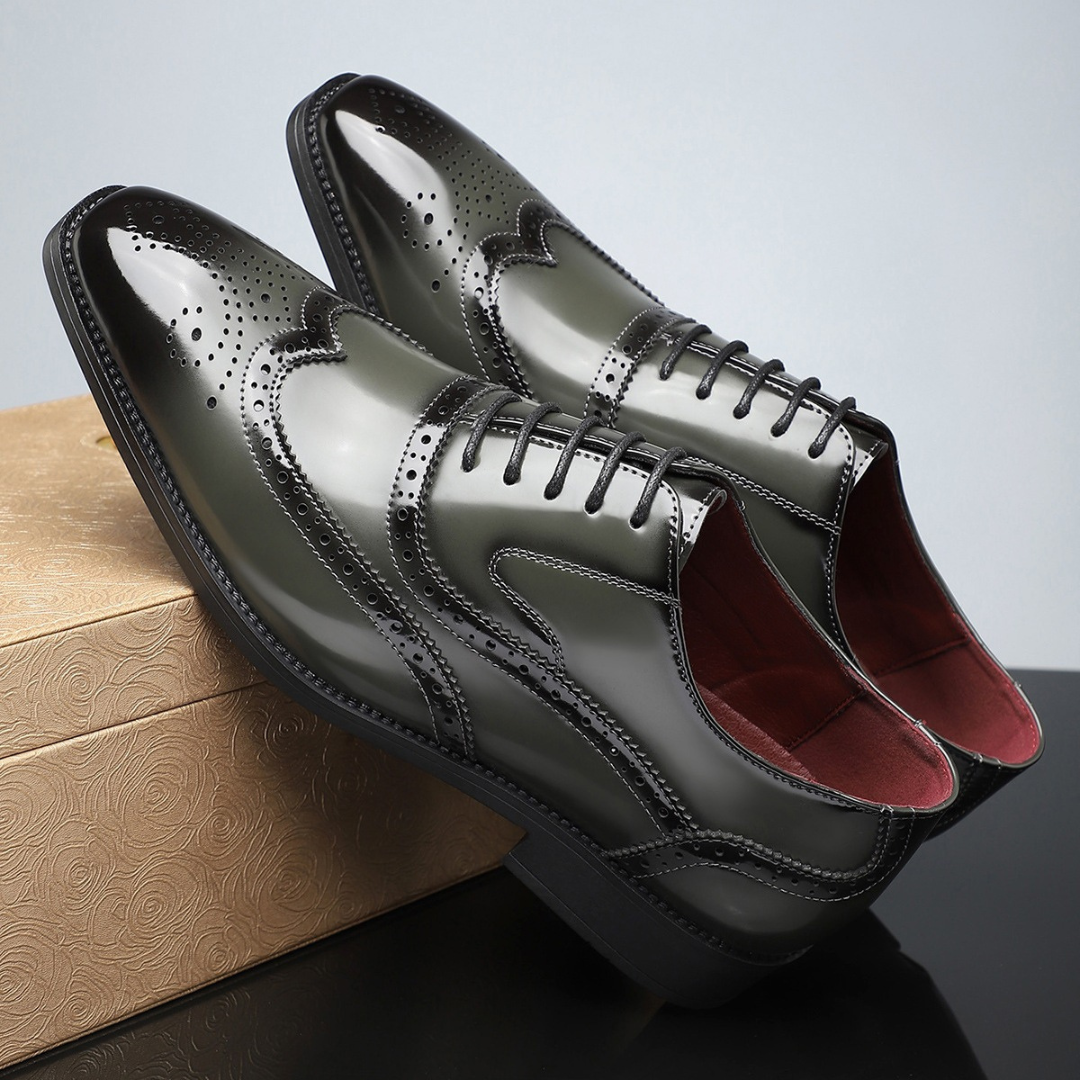 MICHELE | BROGUE CON PUNTA A ALETTA STILE VINTAGE
