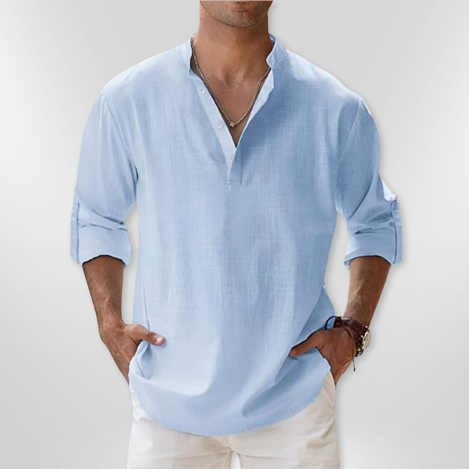 DOMENICO | CAMICIA LINO UOMO