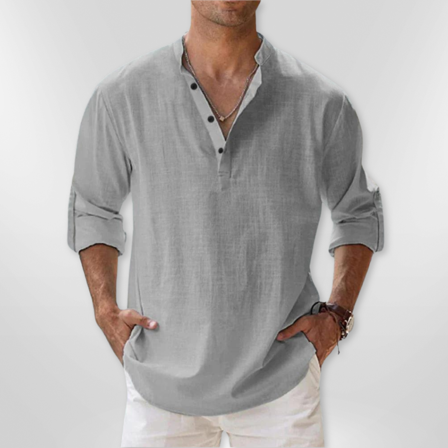 DOMENICO | CAMICIA LINO UOMO