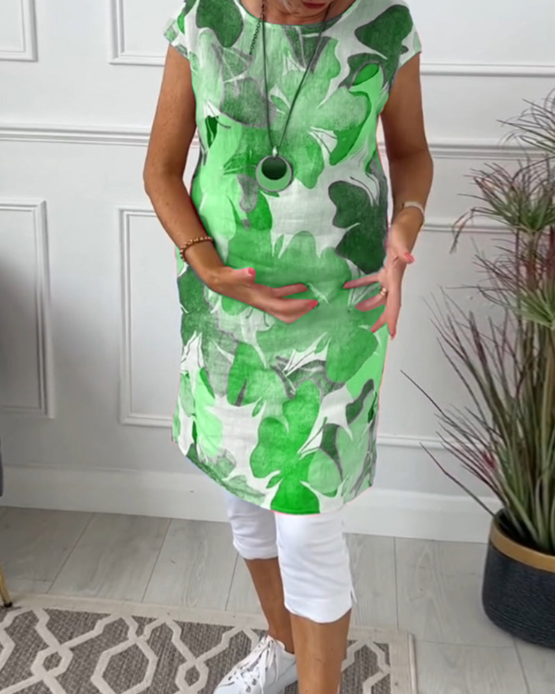 GIULIA | ABITO MIDI FLOREALE CASUAL