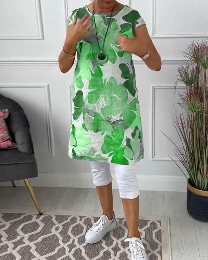 GIULIA | ABITO MIDI FLOREALE CASUAL
