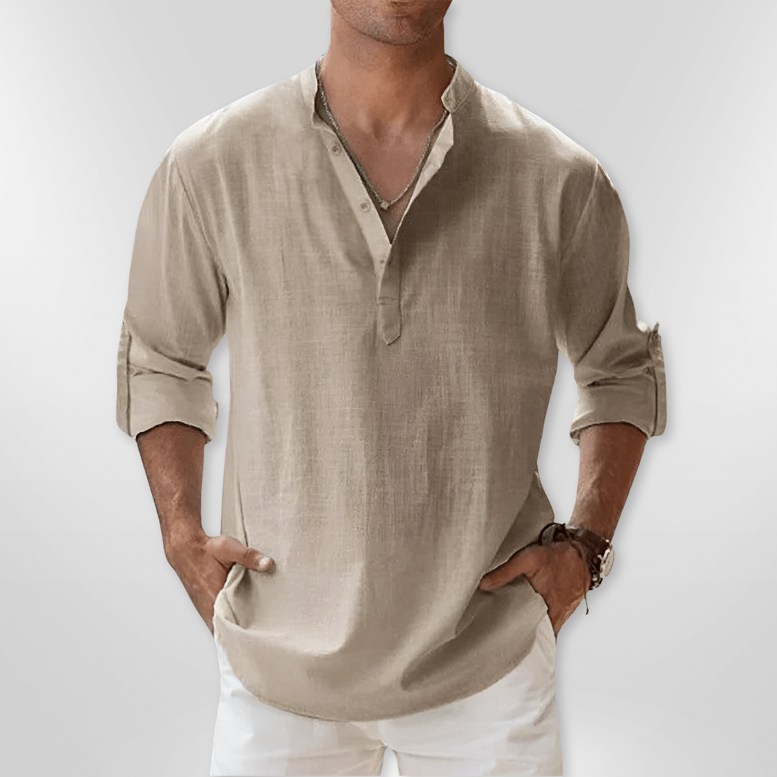 DOMENICO | CAMICIA LINO UOMO