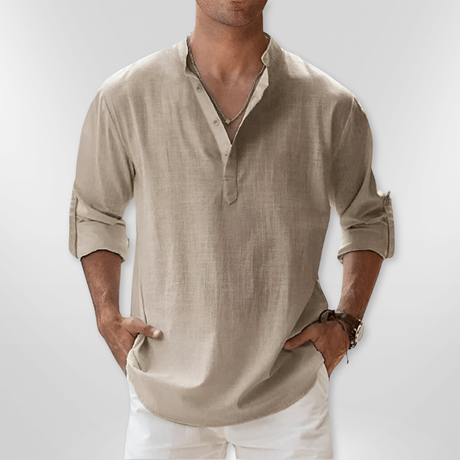 DOMENICO | CAMICIA LINO UOMO