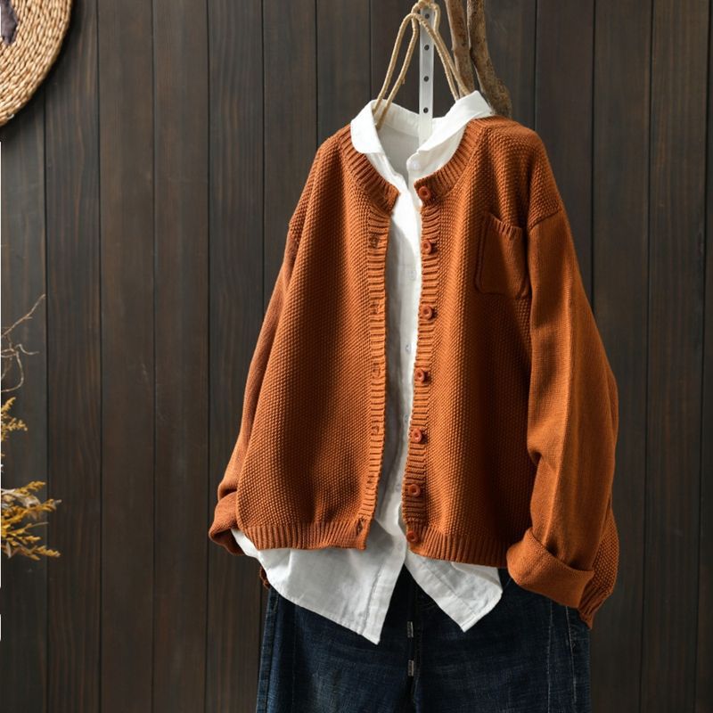ANNA | CARDIGAN IN MAGLIA CON BOTTONI