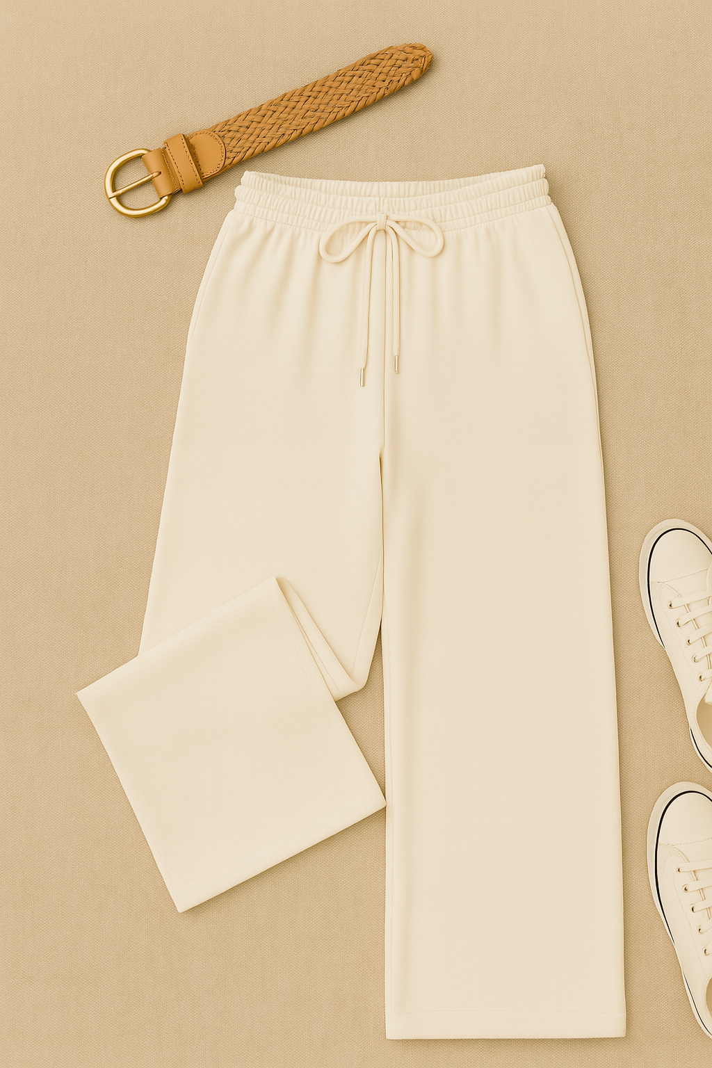 Pantaloni Donna – Gamba Lunga, Vita Alta & Morbidi