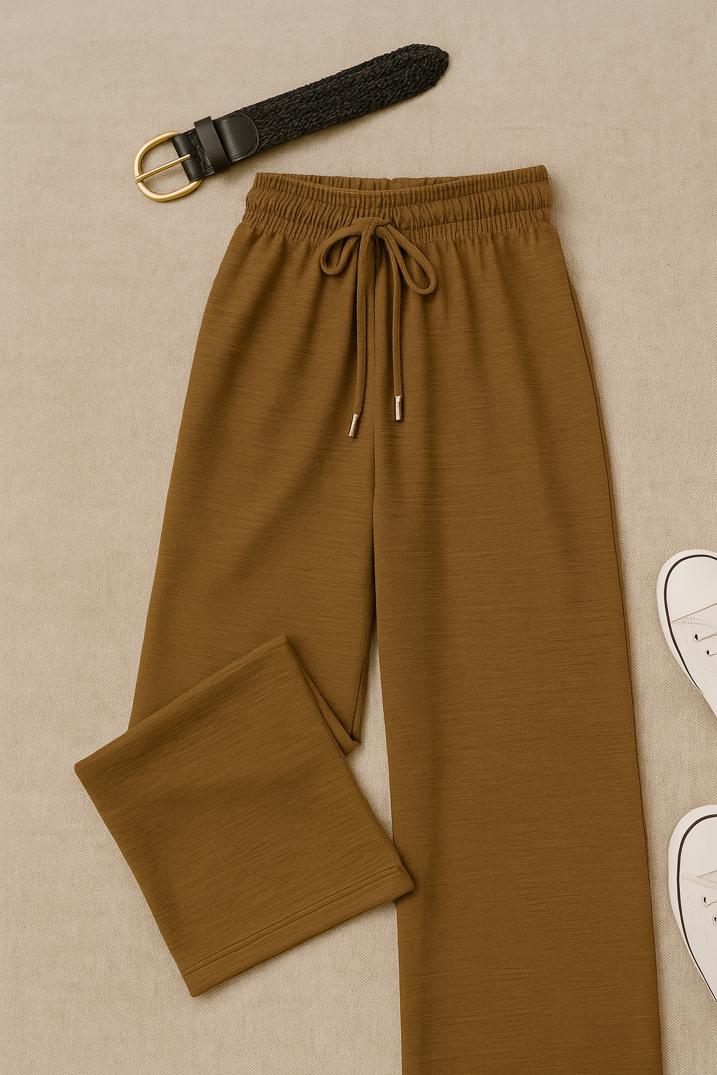 Pantaloni Donna – Gamba Lunga, Vita Alta & Morbidi