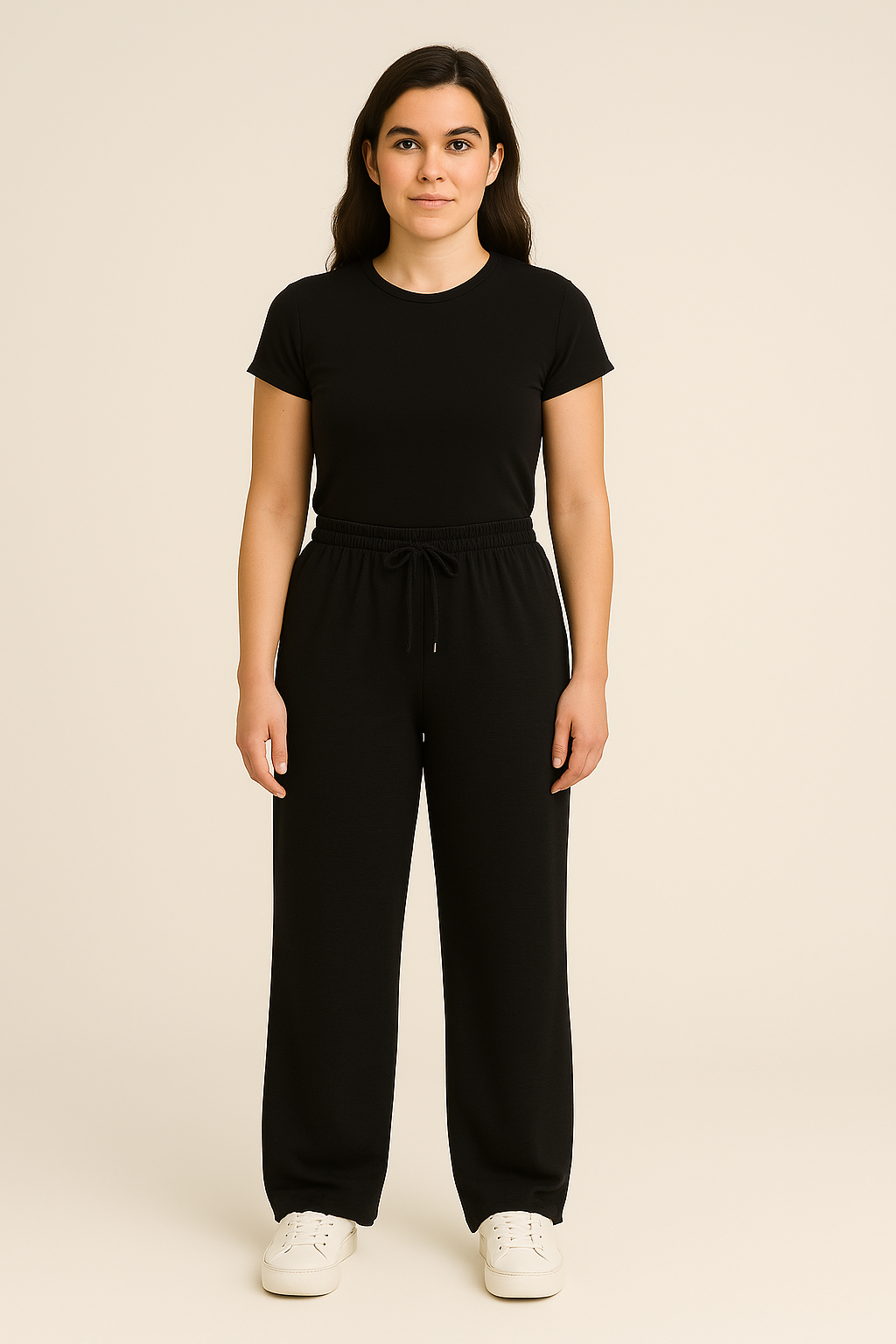 Pantaloni Donna – Gamba Lunga, Vita Alta & Morbidi
