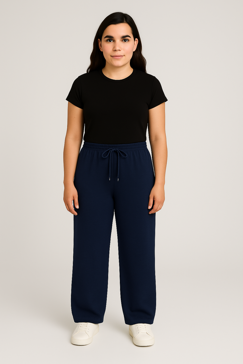 Pantaloni Donna – Gamba Lunga, Vita Alta & Morbidi