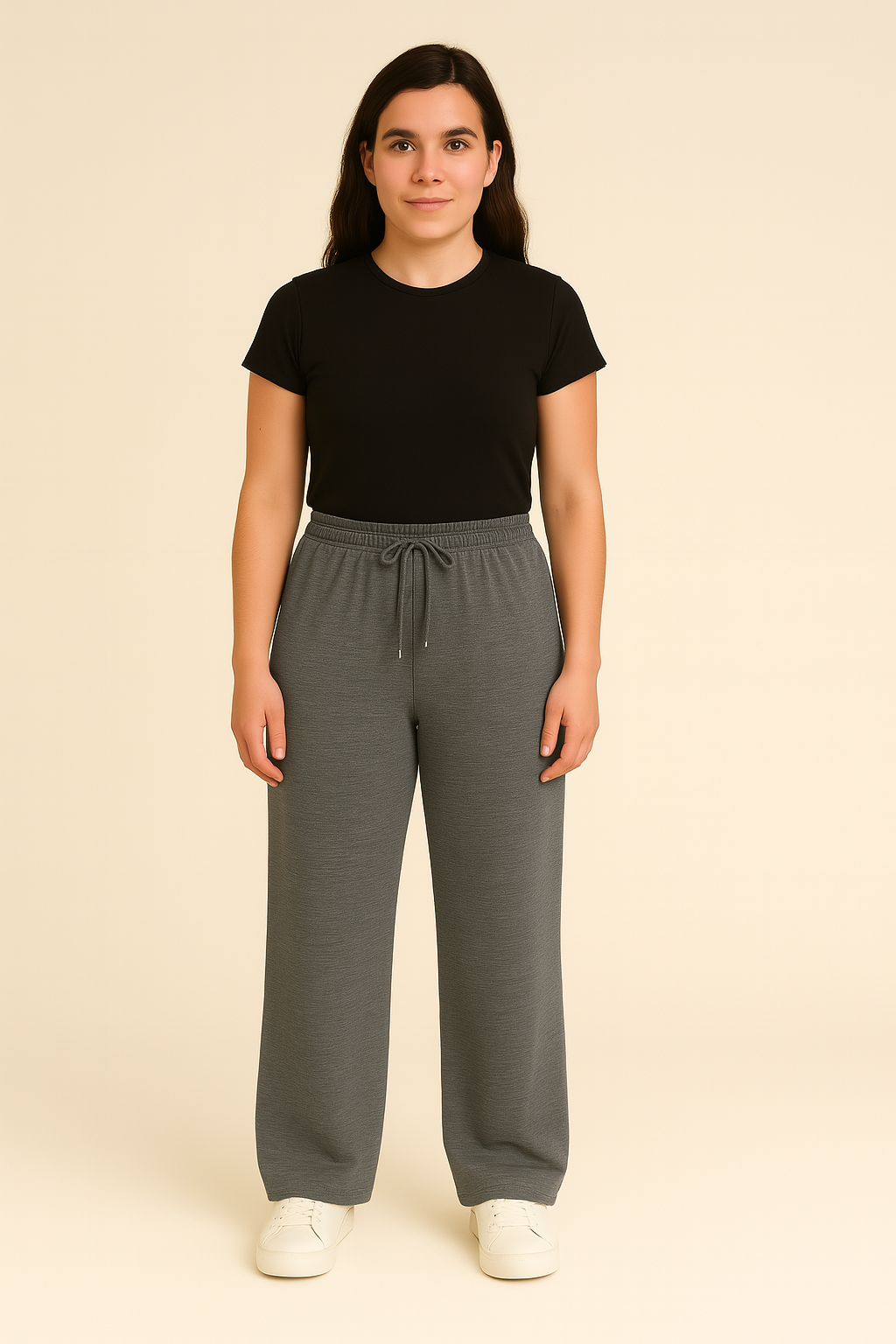 Pantaloni Donna – Gamba Lunga, Vita Alta & Morbidi