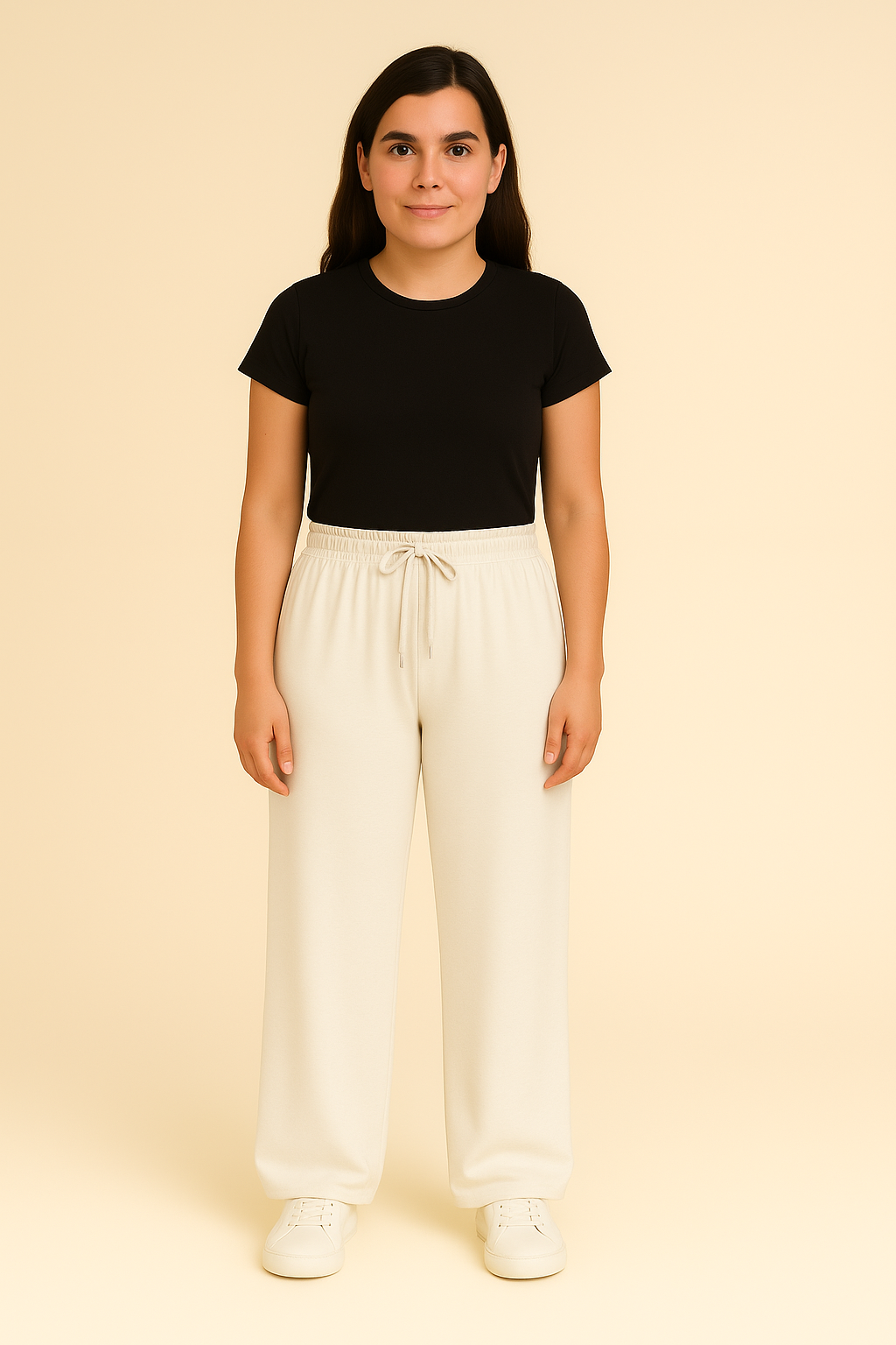 Pantaloni Donna – Gamba Lunga, Vita Alta & Morbidi