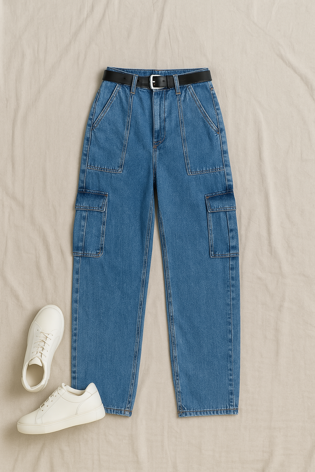 Jeans Donna – Stile Workwear, Funzionali & Dritti