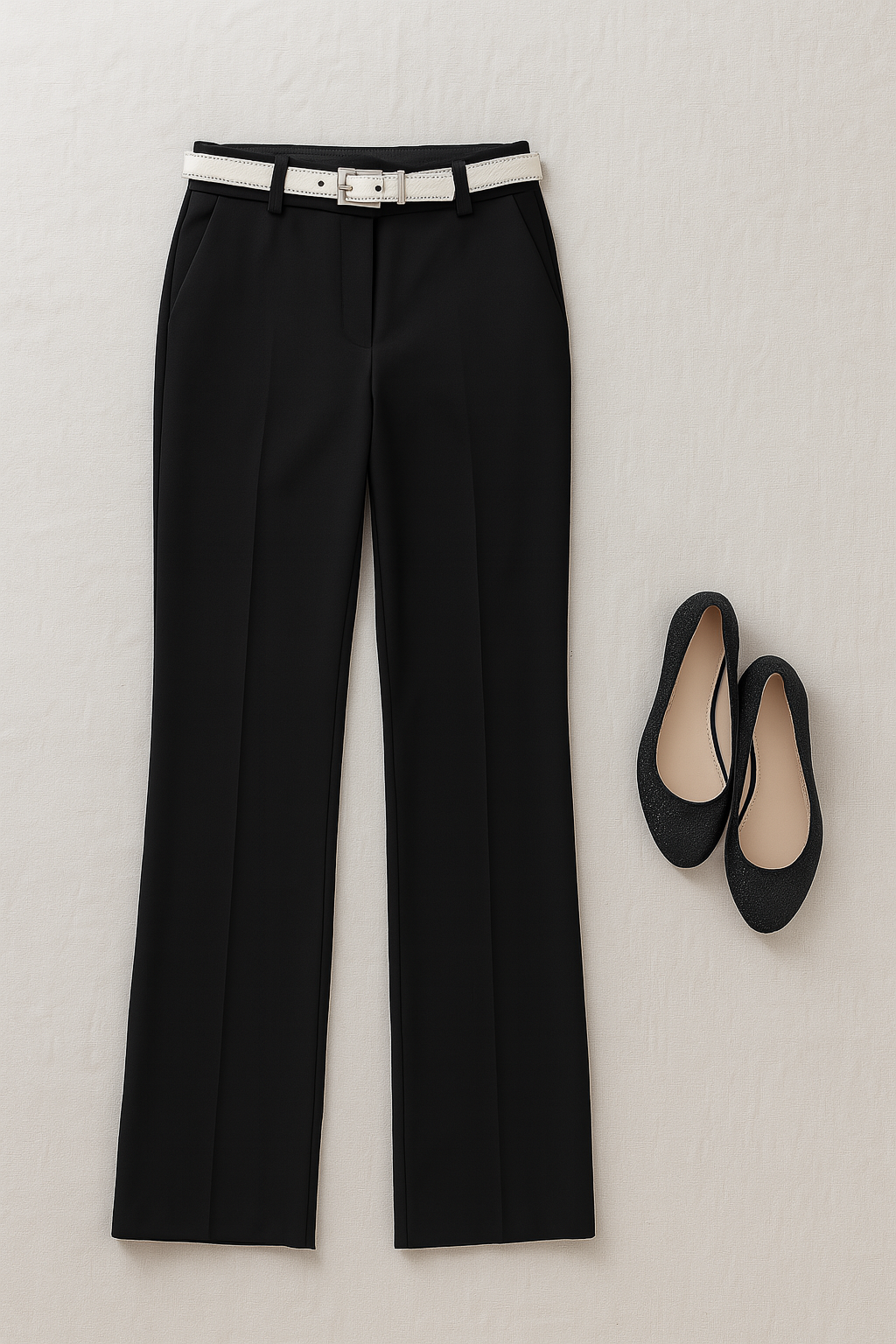 Pantaloni Donna – Stile Ufficio Coreano, Eleganti & A Vita Alta