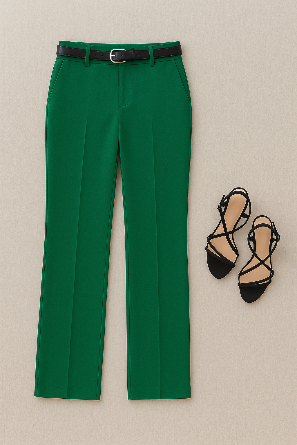 Pantaloni Donna – Stile Ufficio Coreano, Eleganti & A Vita Alta