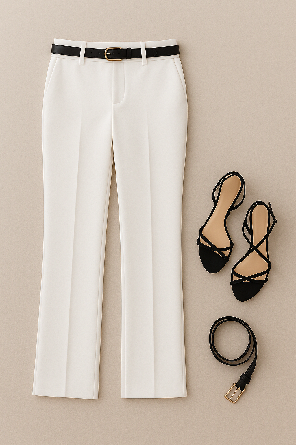 Pantaloni Donna – Stile Ufficio Coreano, Eleganti & A Vita Alta