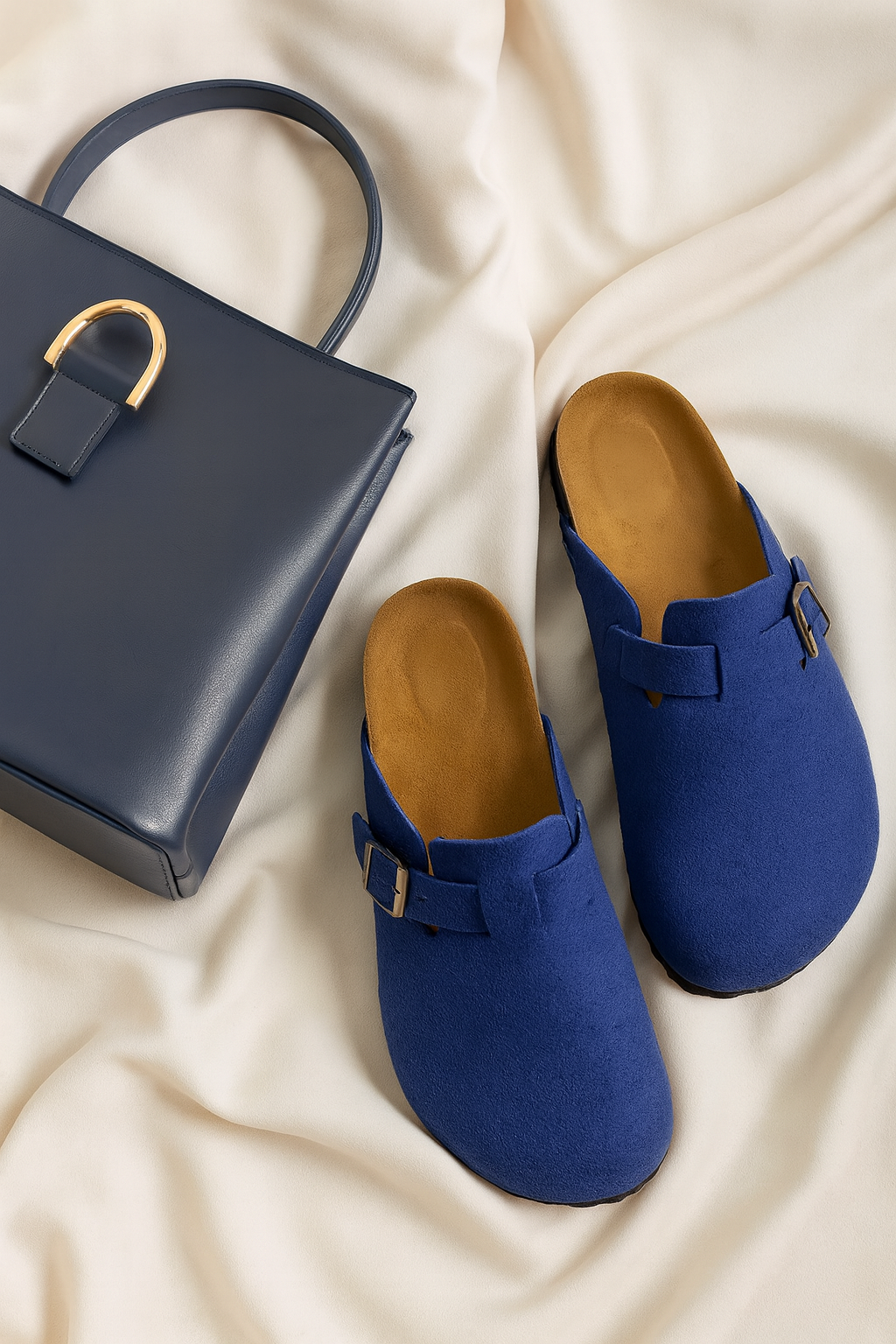 Sandali Donna – Slip-On Scamosciati, Comodi & Sostenitivi
