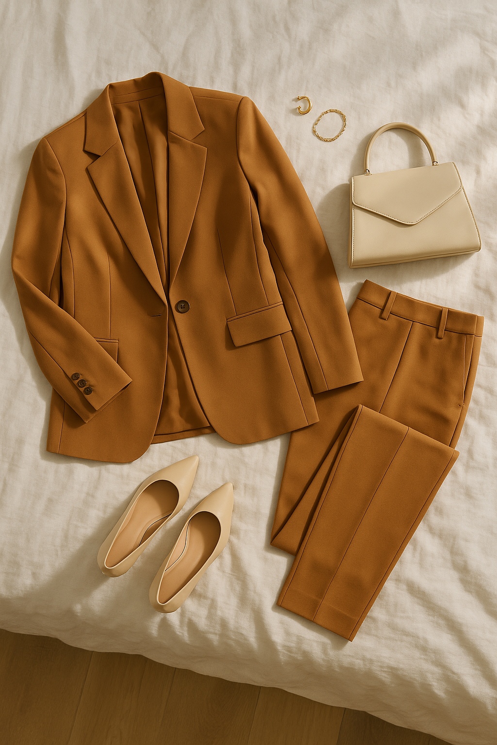 Set Donna Business – Blazer & Pantaloni, Eleganti Slim Fit