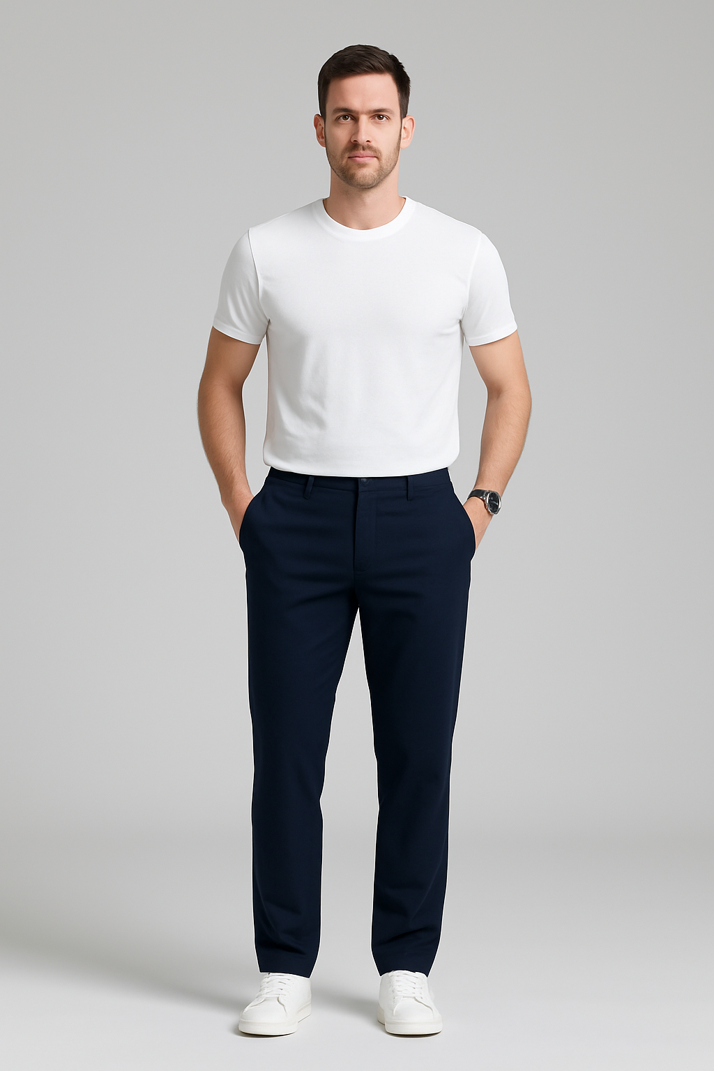Pantaloni Uomo – Effetto Seta, Traspiranti & Rilassati