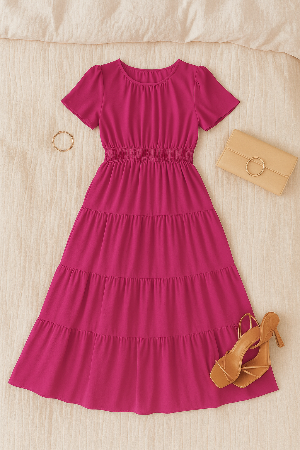 Maxi Abito Donna – Stile Vintage, Elegante & Fluente
