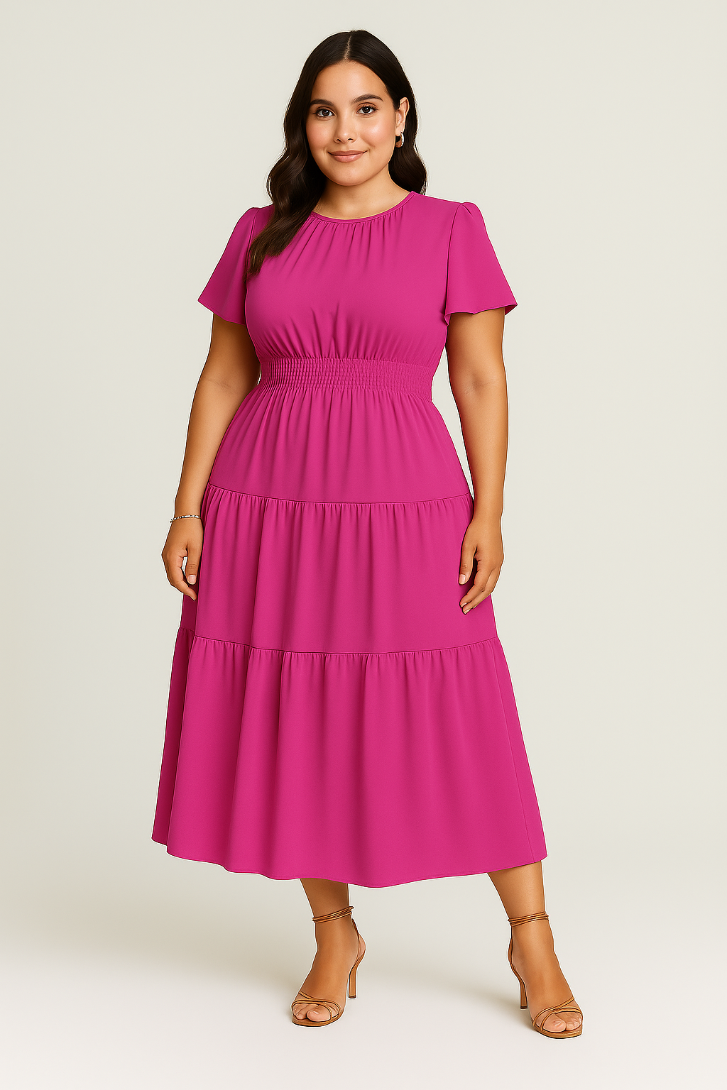 Maxi Abito Donna – Stile Vintage, Elegante & Fluente