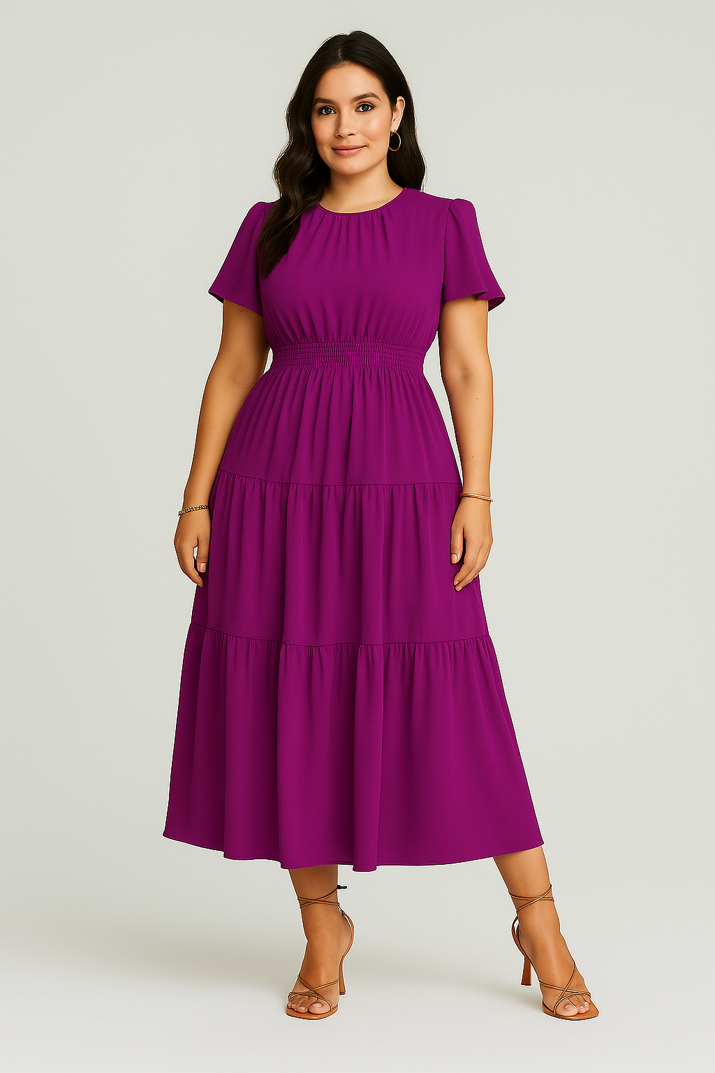 Maxi Abito Donna – Stile Vintage, Elegante & Fluente