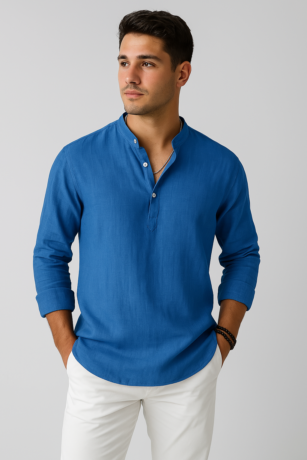 Camicia Uomo – Taglio Comodo, Elegante & Traspirante