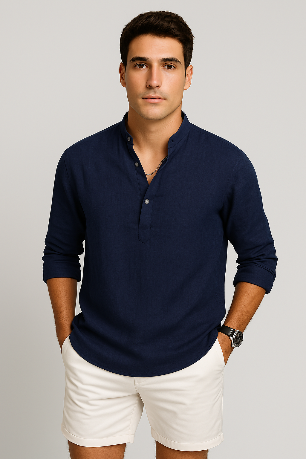 Camicia Uomo – Taglio Comodo, Elegante & Traspirante