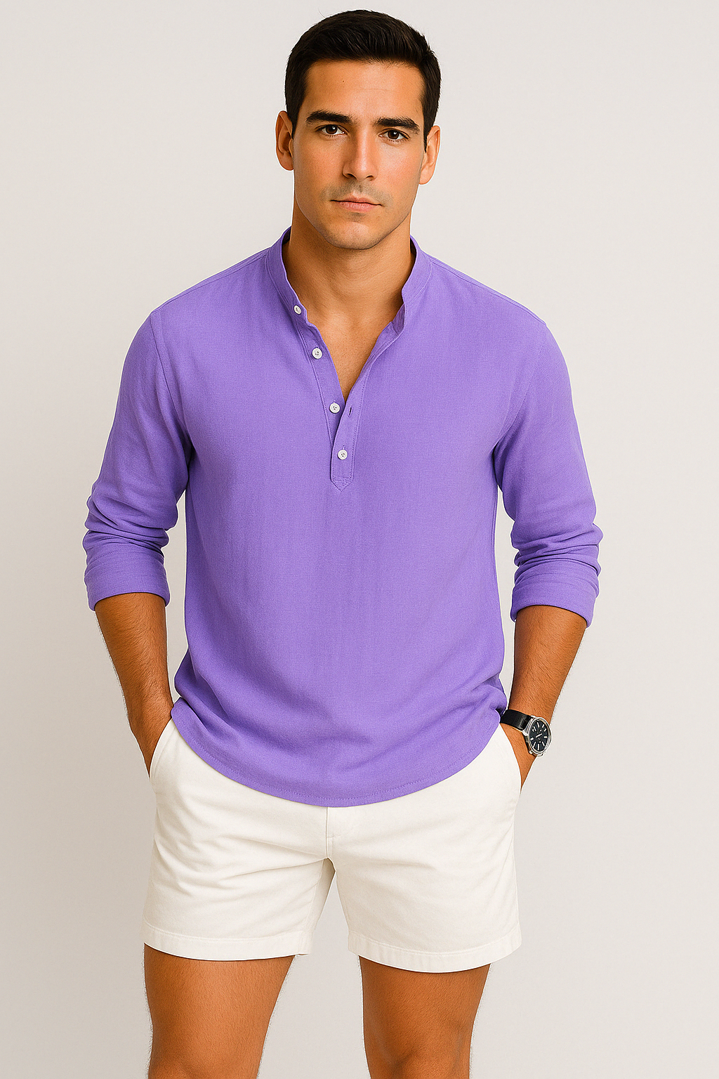 Camicia Uomo – Taglio Comodo, Elegante & Traspirante