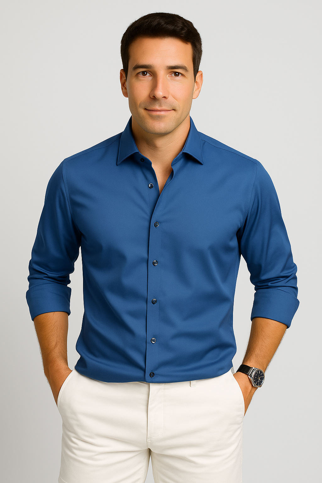 Camicia Uomo – Look Rilassato, Casual & Traspirante