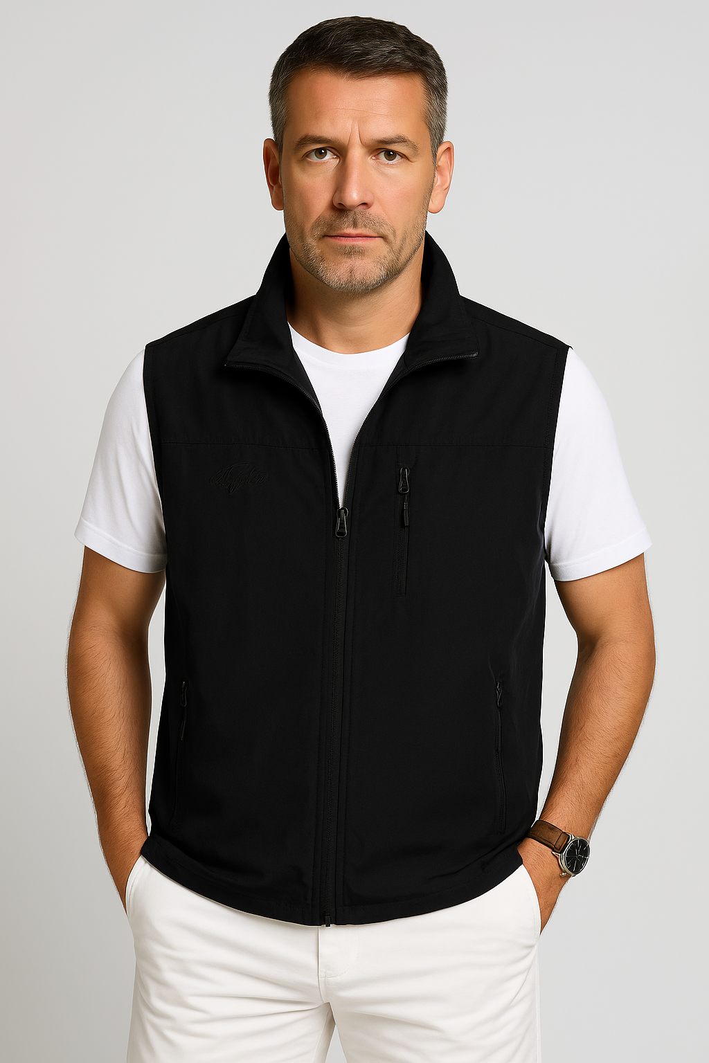 Gilet Uomo – Funzionale, Leggero & Antivento