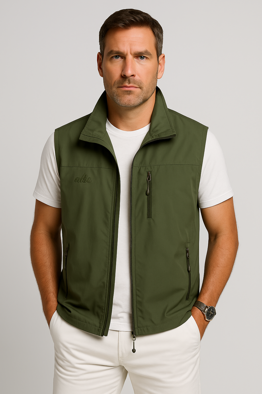 Gilet Uomo – Funzionale, Leggero & Antivento